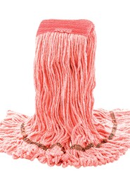 Tuff Stuff Synthetic Wet Mop, Wide Band, Looped-end #AG001402ORA