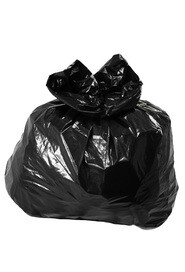 35" x 47" Black Garbage Bags #GO096623000