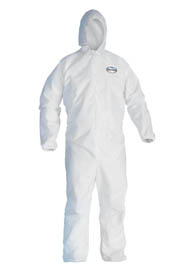 Breathable Particle Protection Coveralls KleenGuard A20 #KC049113000