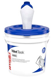 WETTASK 06211 Dry Wipes for Disinfectants and Solvents #KC006211000