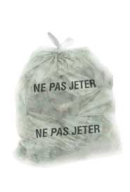 Plastic Bag Labelled NE PAS JETER #GO012X26TRA
