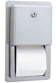 B-4388 CounturaSeries, Double Semi-Recessed Toilet Tissue Dispenser #BO0B4388000