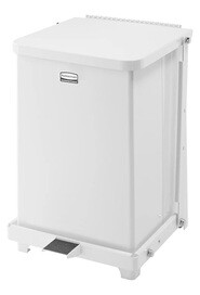 DEFENDERS Quiet Step Can 7 Gal #RBQST7EPLWH