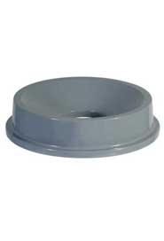 3543 BRUTE Funnel Top for 32 Gal Round Waste Containers #RB003543GRI
