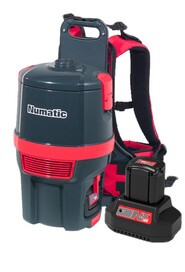 RBV 150NX LATITUDE Back Pack Battery Powered Dry Vacuum #NA912713000