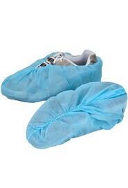 Blue Polypropylene Shoe Covers #TQ0SEC389000