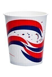 Swirl, Cardboard Cold Drink Paper Cups #EC700924500