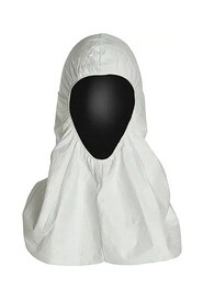 White Tyvek Hood Pullover #TQ0TY657S000