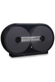 Double Jumbo Toilet Tissue Dispenser Black #OST32020000