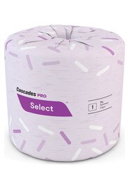 B012 SELECT Toilet Paper 1 Ply, 48 x 1000 / case #CC00B012000
