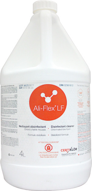 ALI-FLEX LF Nettoyant désinfectant chloré à faible mousse #LM0096254.0