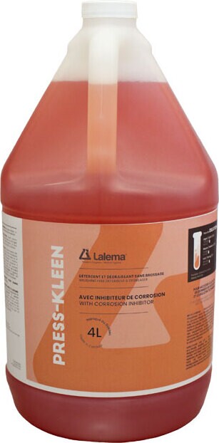PRESS-KLEEN Nettoyant dégraissant sans brossage #LM0005014.0 PRESS-KLEEN Nettoyant dégraissant sans brossage #LM0005014.0