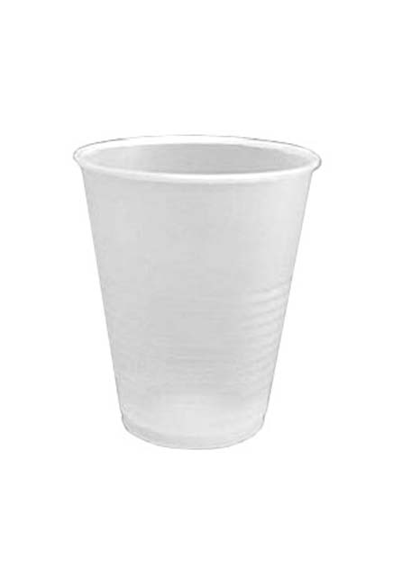 Flat Plastic Cup #EC710209000