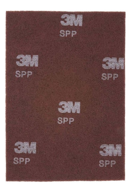 SPP PLUS SCOTCH-BRITE Tampon de préparation des surfaces marron #3MFSPPP1218