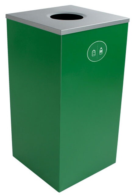 SPECTRUM CUBE Poubelle pour le recyclage des bouteilles 24 gal #BU101128000