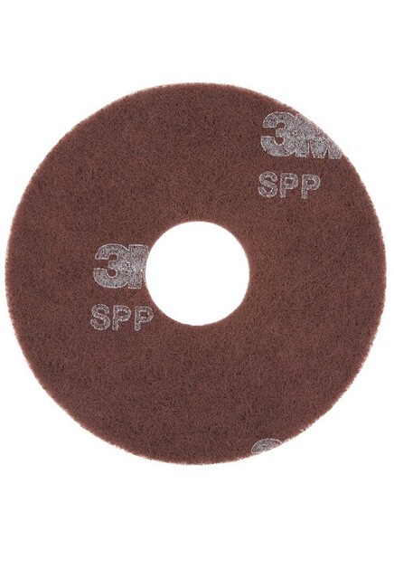 SPP PLUS SCOTCH-BRITE Surface Preparation Floor Pads Maroon #3M0FSPPP020