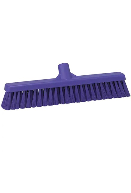 Combo Bristle Push Broom Head, Coarse/Fine, 16-1/2" #TQ0JN794000
