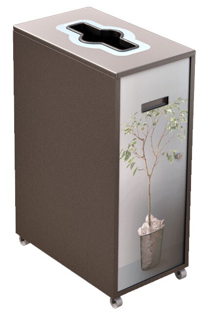 LOUNGE Organic Waste Recycling Station 87L #NILO87MOP1GRI