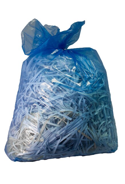 35" x 47" Garbage Bags Blue #GO354708BLE
