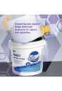 WETTASK 06211 Dry Wipes for Disinfectants and Solvents