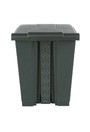 Grey Plastic Step-On Container