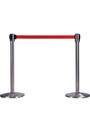 Free-Standing Crowd Control Stainless Steel Barrier