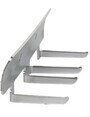 Stainless Steel Wall Bracket for 4 Tools