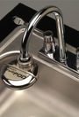 Eyewash Faucet-Mounted Axion eyePOD