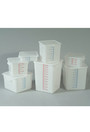 Polyethlene Square Storage Containers