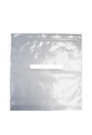 White Printed Bag with zipper #EC300469200