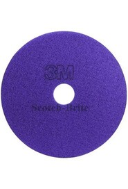 DIAMOND PLUS SCOTCH-BRITE Purple Pads for Stone Floors #3MFN510016P