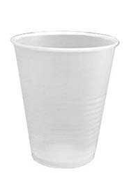 Flat Plastic Cup #EC710209000