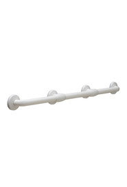 Bariatric Vinyl-Coated Grab Bar with Reinforced Flanges #BO980616420