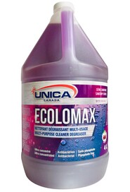 ECOLOMAX Nettoyant dégraisseur industriel antibactérien #QC00NECO040