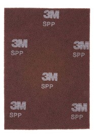 SPP PLUS SCOTCH-BRITE Surface Preparation Floor Pads Maroon #3MFSPPP1420
