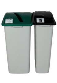 WASTE WATCHER Papers Recycling Station 55 Gal #BU101321000