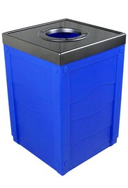 EVOLVE Blue Recycling Container 50 Gal #BU101272000