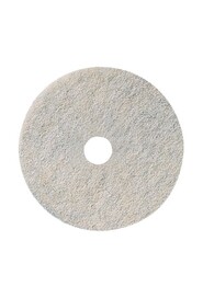 3300PLG NIAGARA Polishing Floor Pads Natural Blends White #3MF33019NAT