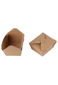 Compostable Kraft Take Out Food Containers #GL006063000