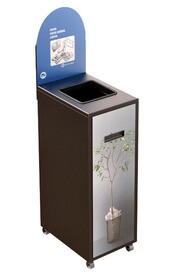 MULTIPLUS Recycling Station with Lid 120L #NIMU120P1PCNOI