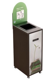 MULTIPLUS Recycling Station with Lid 120L #NIMU120P1CONOI