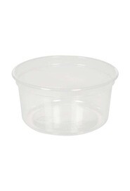 Recyclabe Plastic Round Take out Container #EC419911200