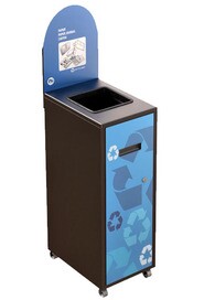 MULTIPLUS Recycling Station with Lid 120L #NIMU120P4PCNOI