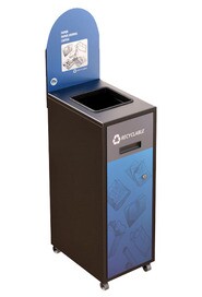 MULTIPLUS Recycling Station with Lid 120L #NIMU120P6PCNOI