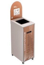 MULTIPLUS Organic Waste Recycling Station 120L #NIMU120P3MOBLA