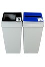 SMART SORT Station de recyclage double 44 gal #BU100847000