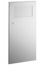 TRIMLINE Wall Mounted Stainless Steel Waste Receptacle 3 Gal #BO000B35633