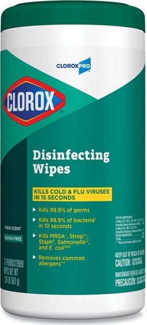 CLOROX Disinfecting Wipes | #CL001169000 | Montréal, Québec | Lalema inc.