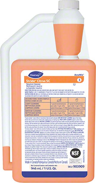 STRIDE CITRUS Concentrated Neutral Cleaner #JH003909000