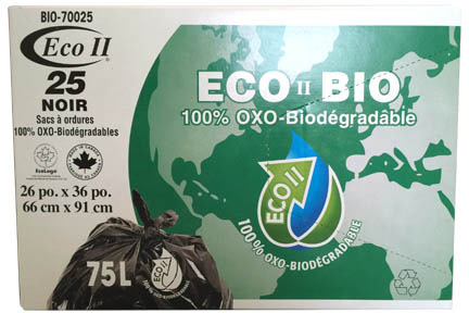 OXO-Biodegradable Industrial Garbage Bags, 26 X 36 | #GO700259000 |  Montréal, Québec | Lalema inc.
